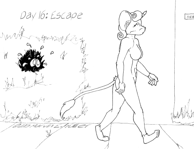 Daily Sketch 16 - Escape